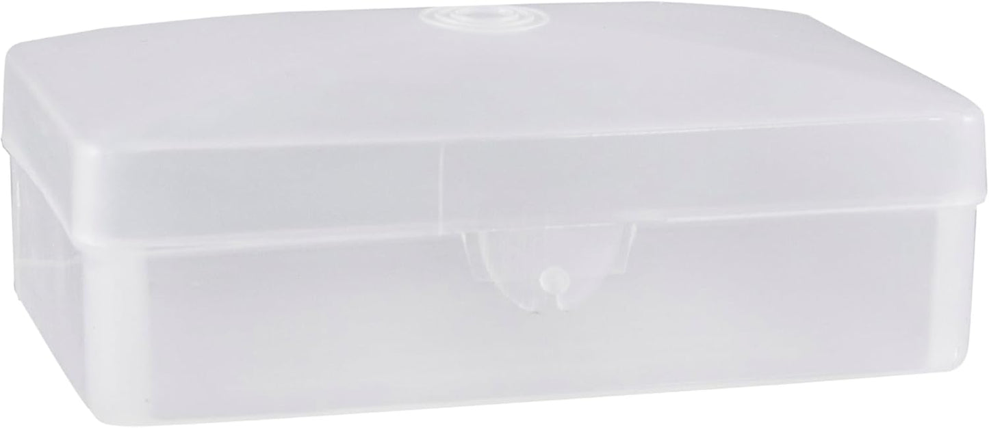 Dukal SB01C Translucent Plastic Soap Box 2 1/2" x 3.14", Pack of 100